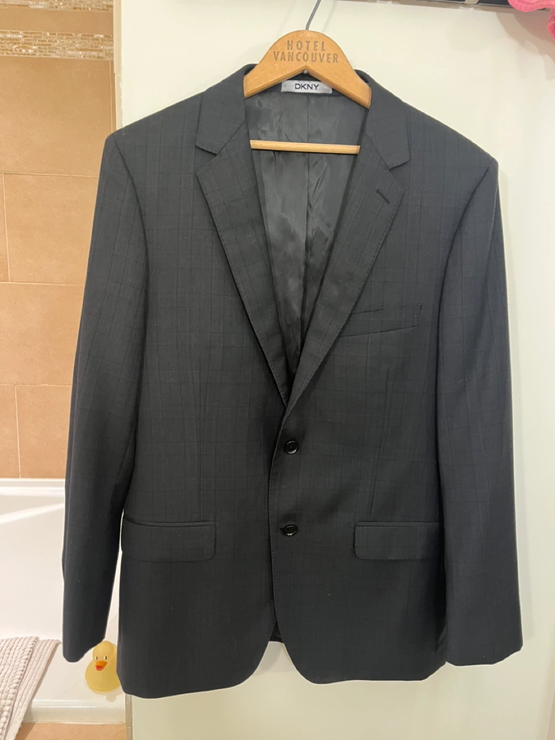 DKNY Men's Black Blazer