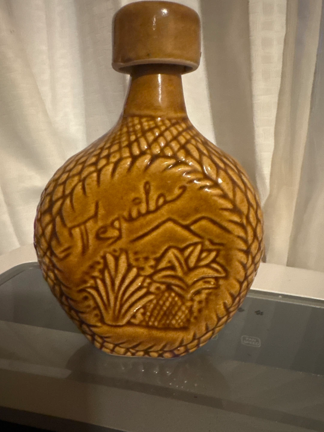 Ceramic Tequila Bottle
