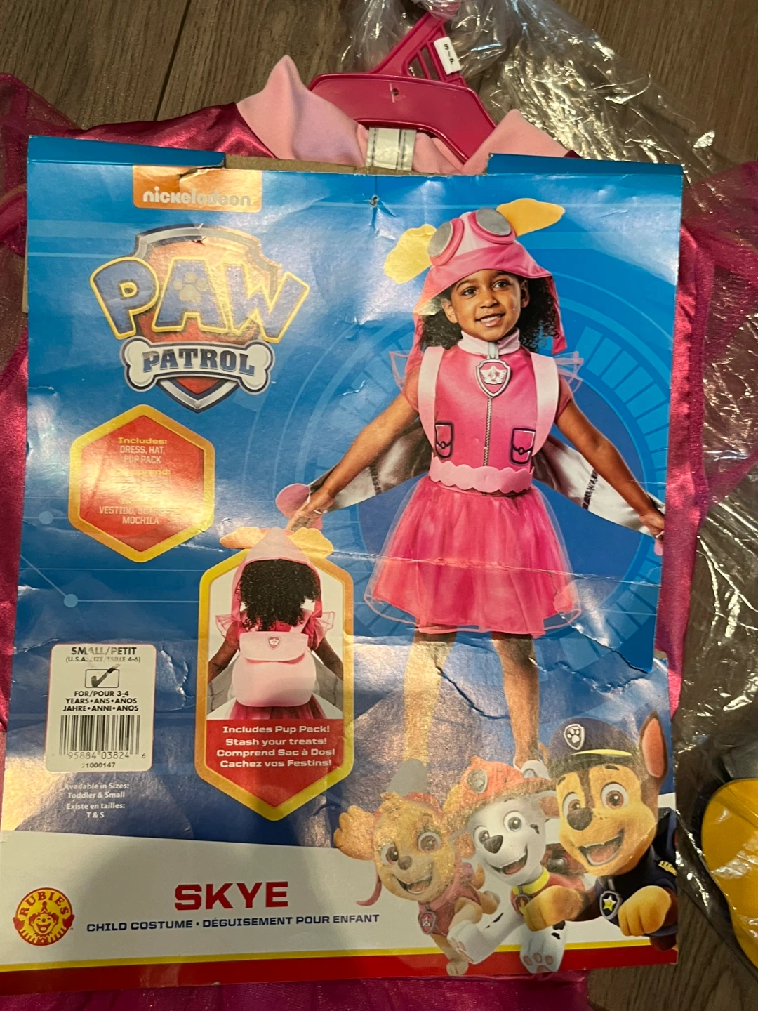 Rubies Paw Patrol Skye Child Costume Size Small