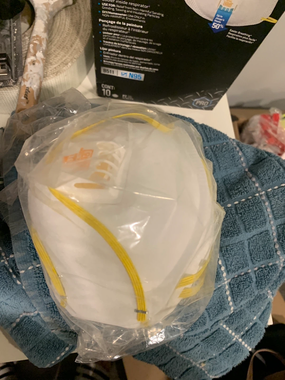 3M Cool Flow N95 Respirator Mask - 5 Pack - photo 2