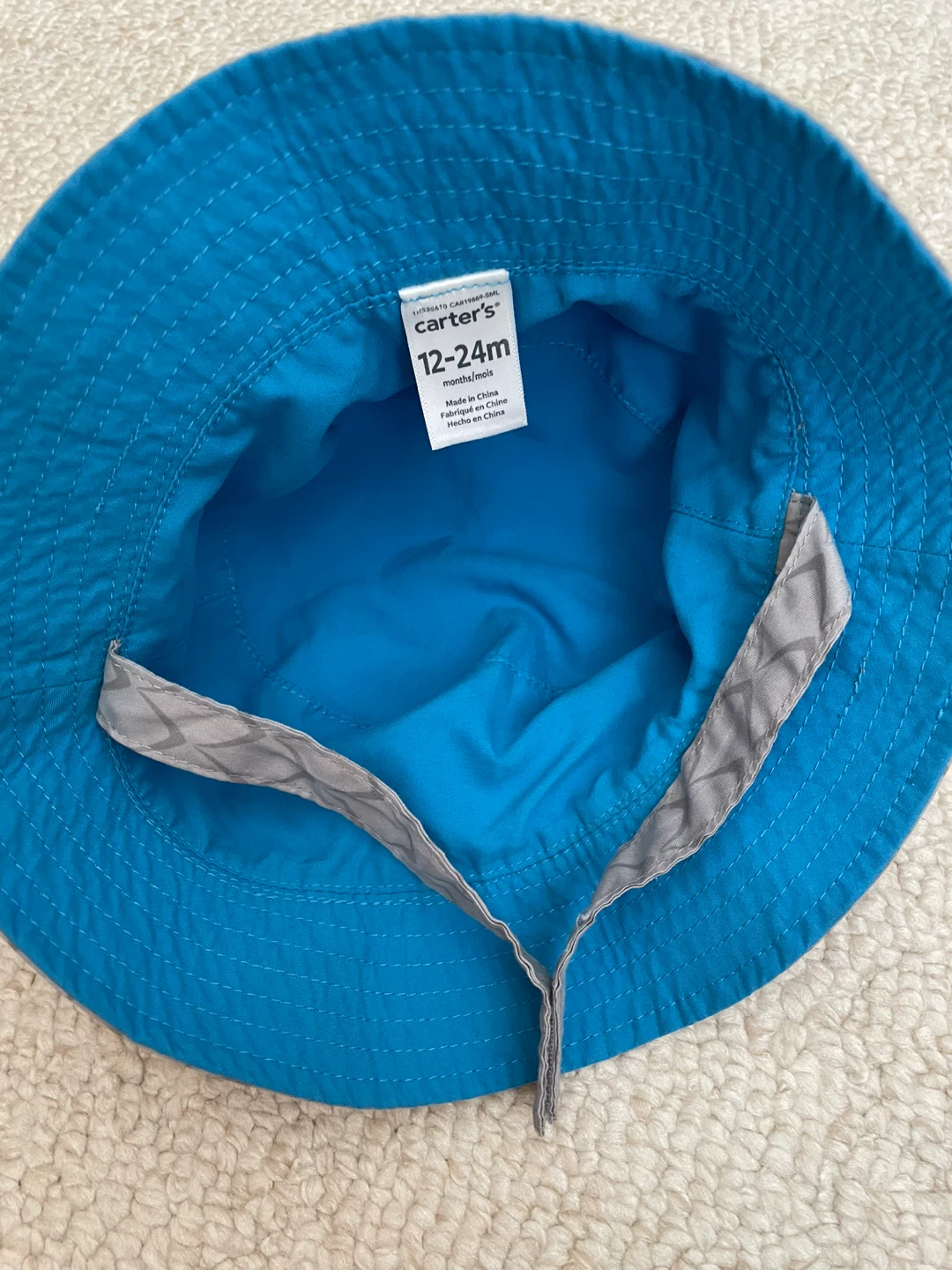 12-24M baby bucket hat sun hat - photo 2