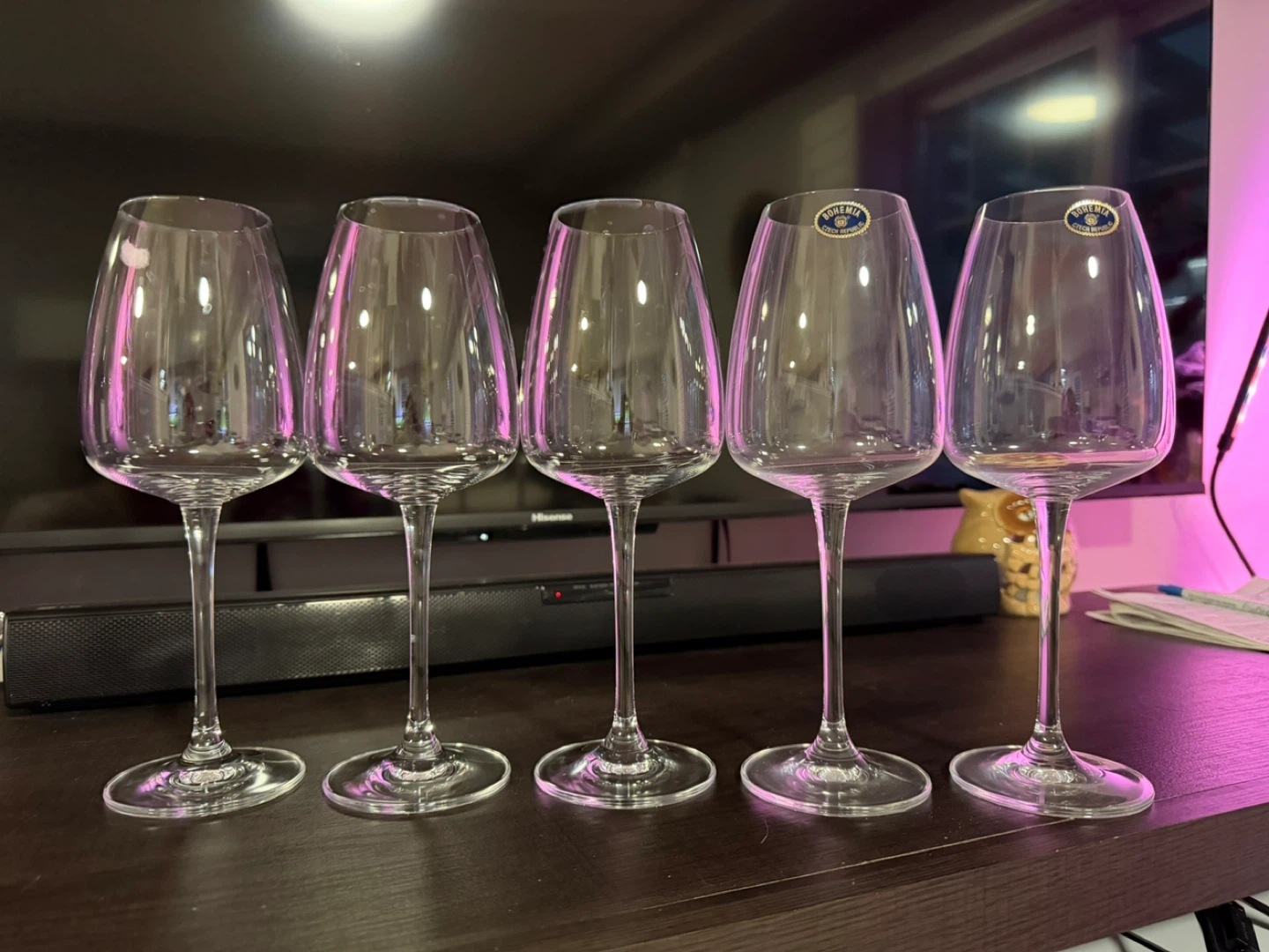 Crystal Bohemia Alizee White Wine Glasses (Set of 5) - photo 2