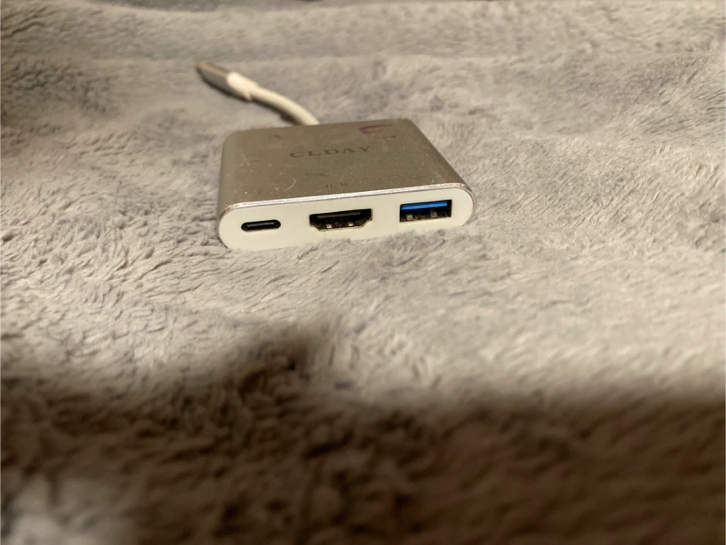 CLDAY USB-C Hub Adapter with HDMI, USB 3.0, Type-C Ports - photo 3