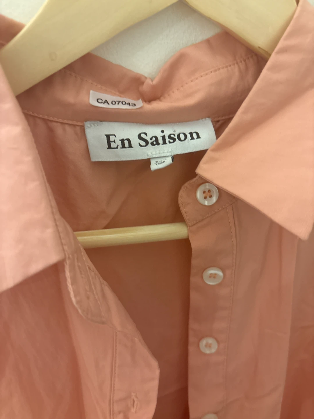 En Saison Coral Tiered Dress XS - photo 2