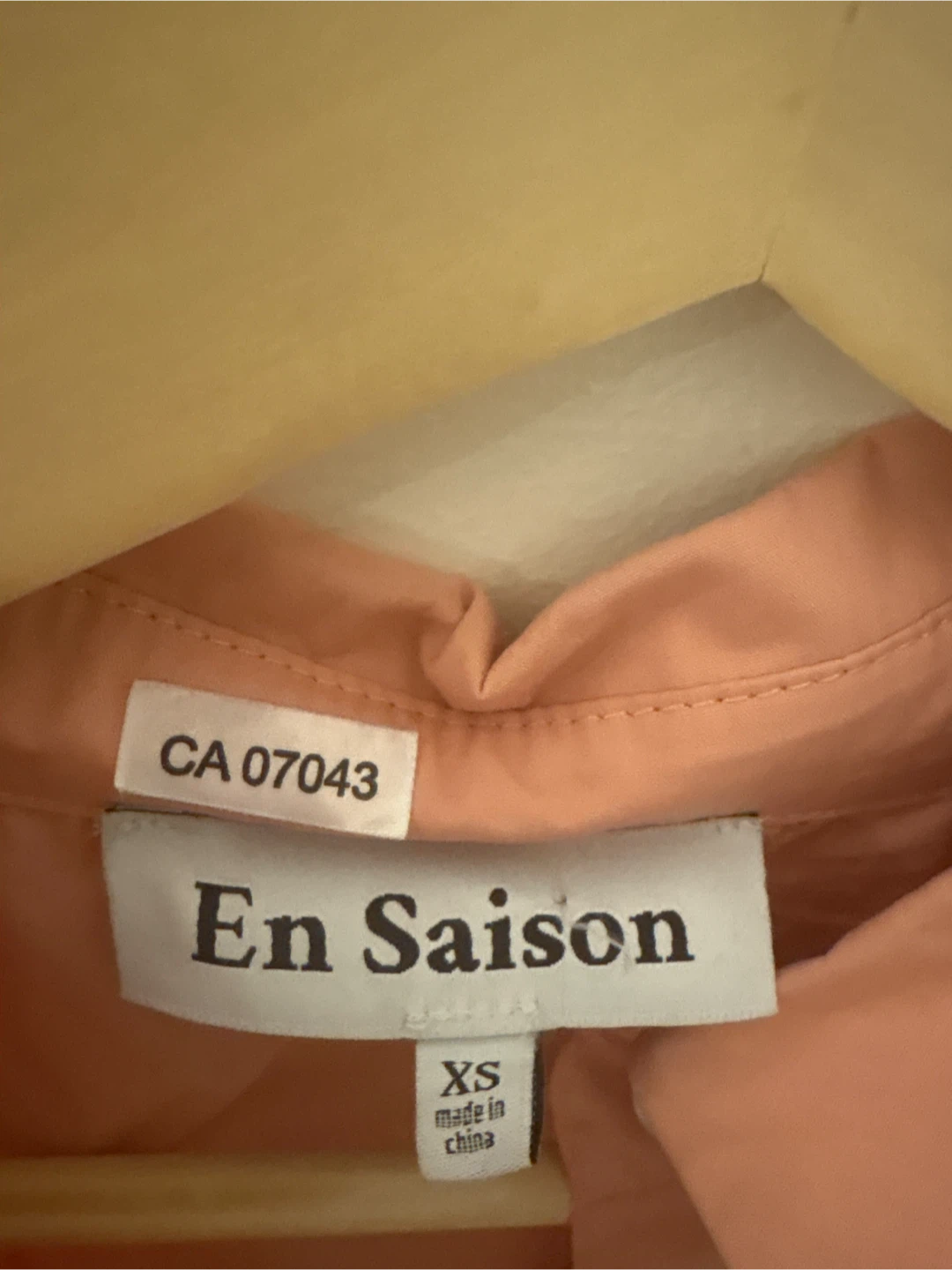 En Saison Coral Tiered Dress XS - photo 3