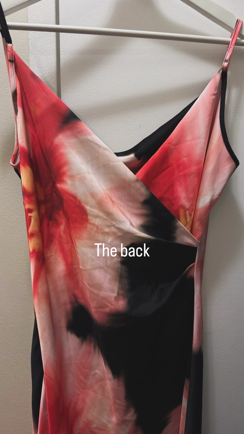 DKNY Floral Print Slip Dress - Size 4 - photo 2
