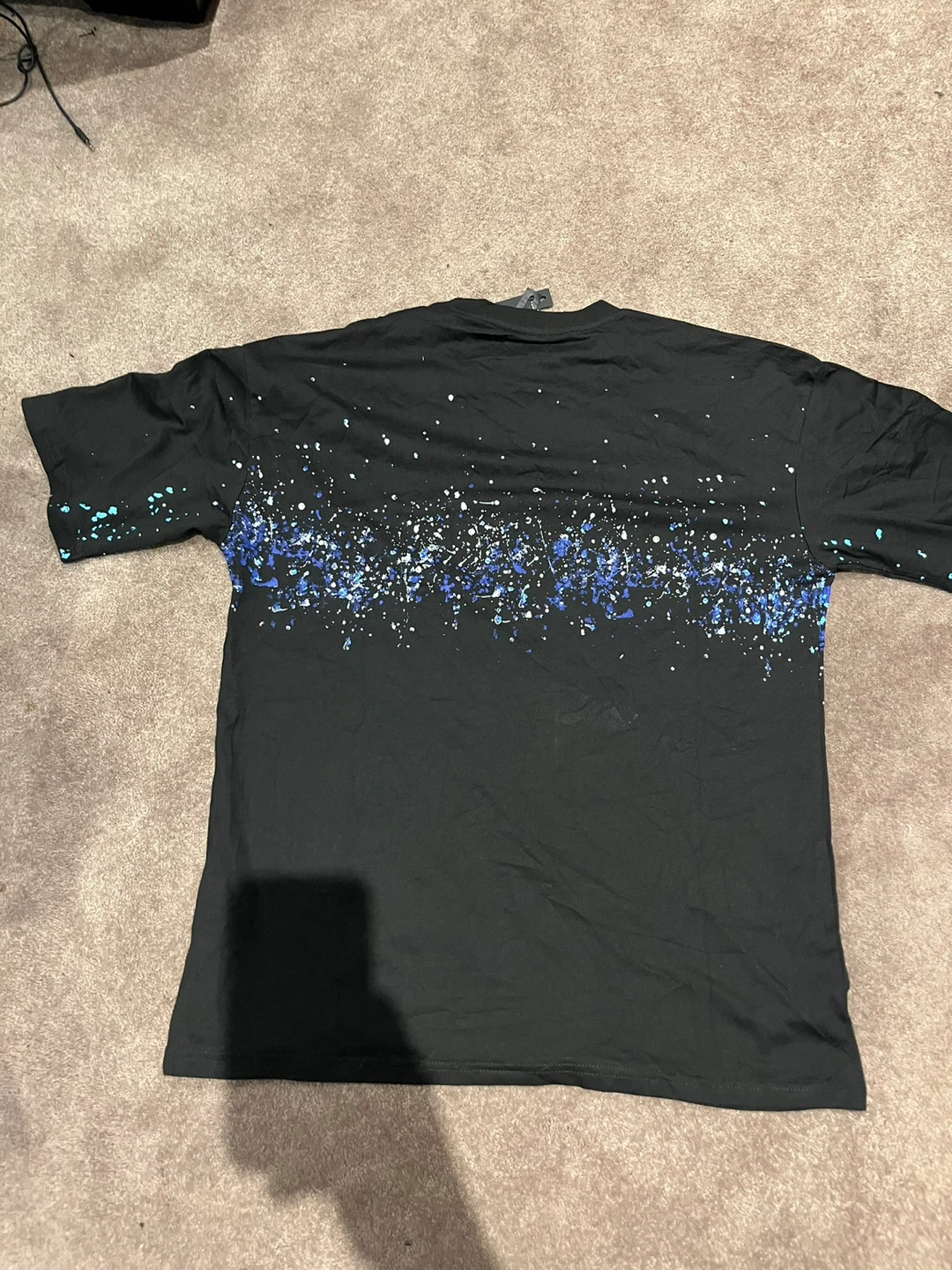 Amiri T-Shirt Black Splatter Design