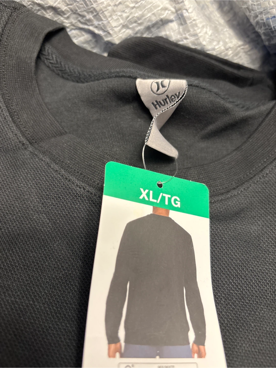 Hurley Men's Long Sleeve Crewneck Sweatshirt XL/TG - photo 3