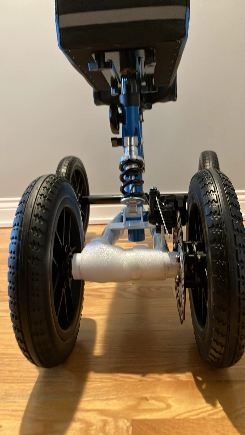 4 wheel knee scooter for easy mobility