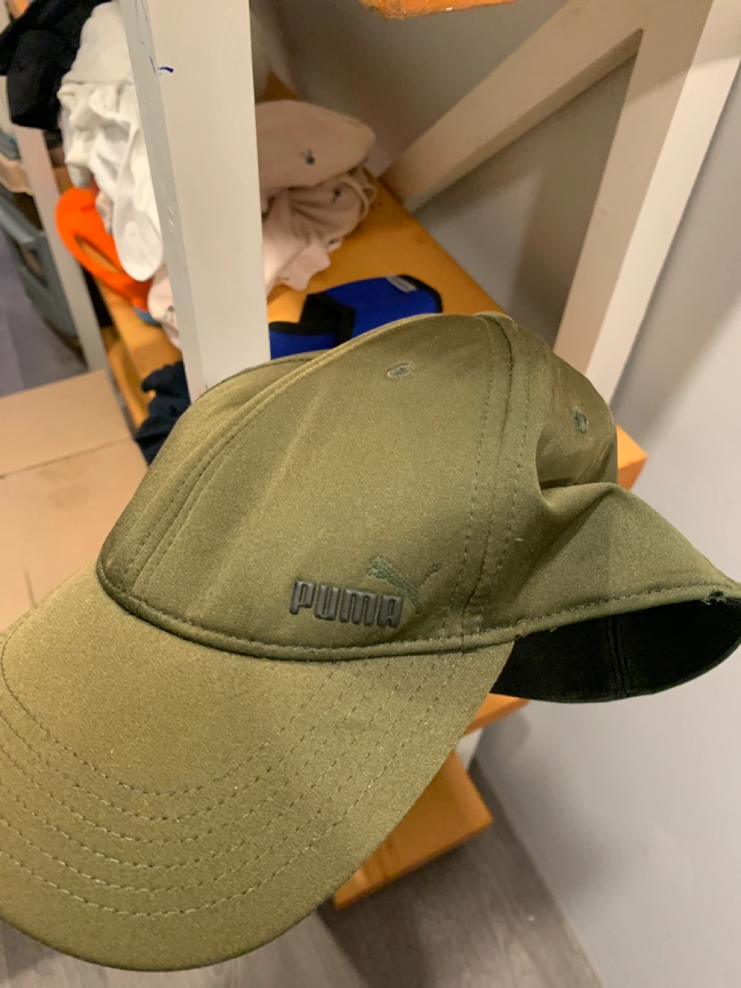 Puma Baseball Cap - Olive Green