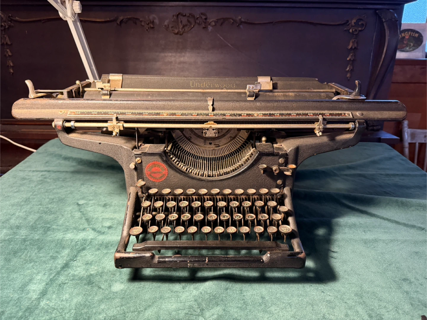 1916 Antique Underwood Typewriter - photo 3
