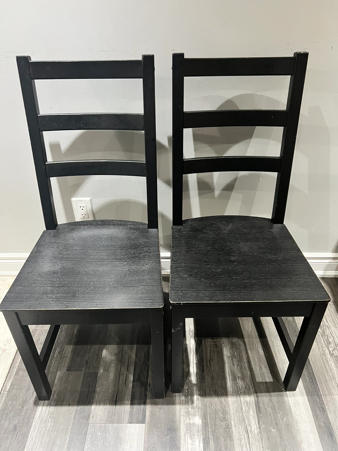 IKEA NORDVIKEN Chairs – 4 (Black) - photo 2