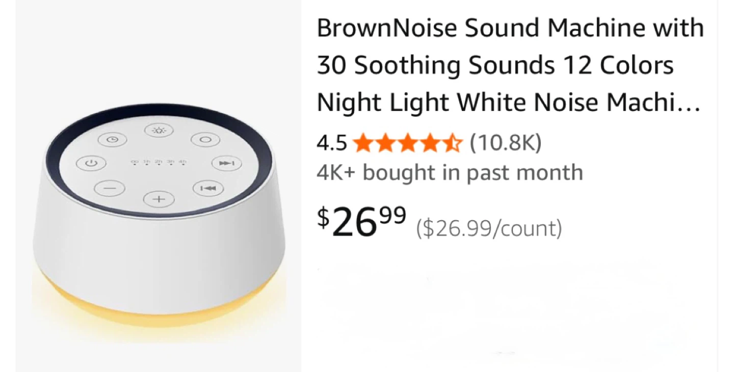 BrownNoise White Noise Machine - photo 2