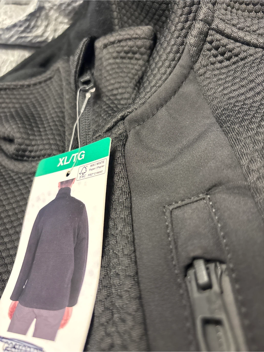 Spyder Men's Fleece Jacket XL/TG Black - photo 3