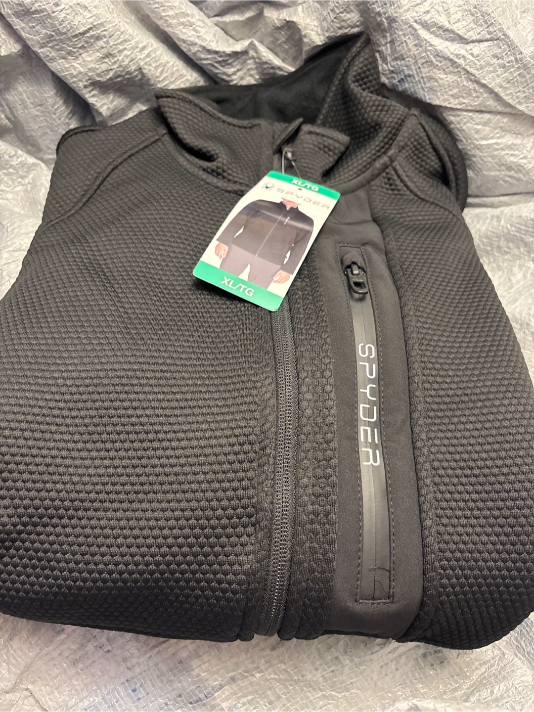 Spyder Men's Fleece Jacket XL/TG Black
