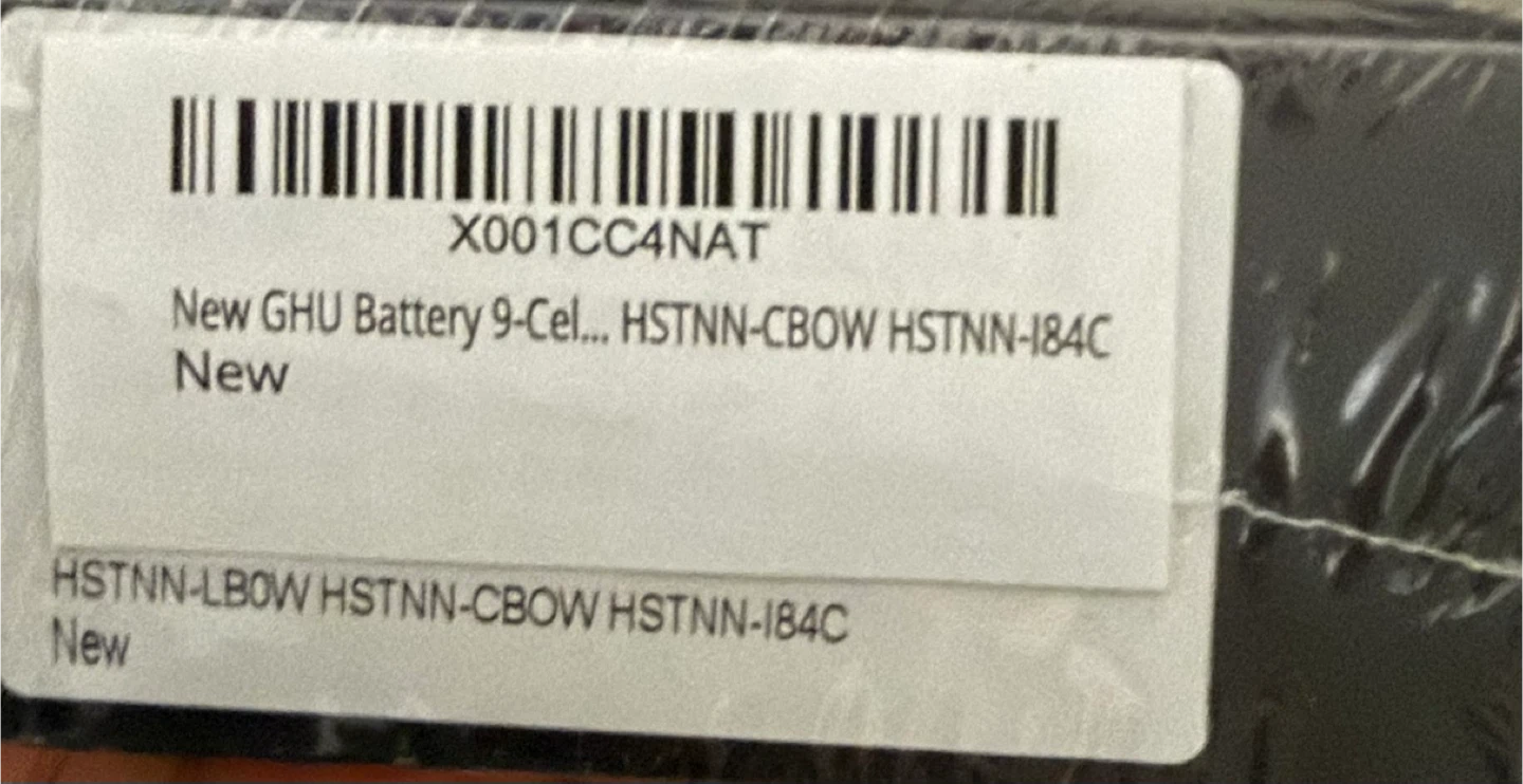 SEALED BOX- GHU Laptop Battery - photo 3