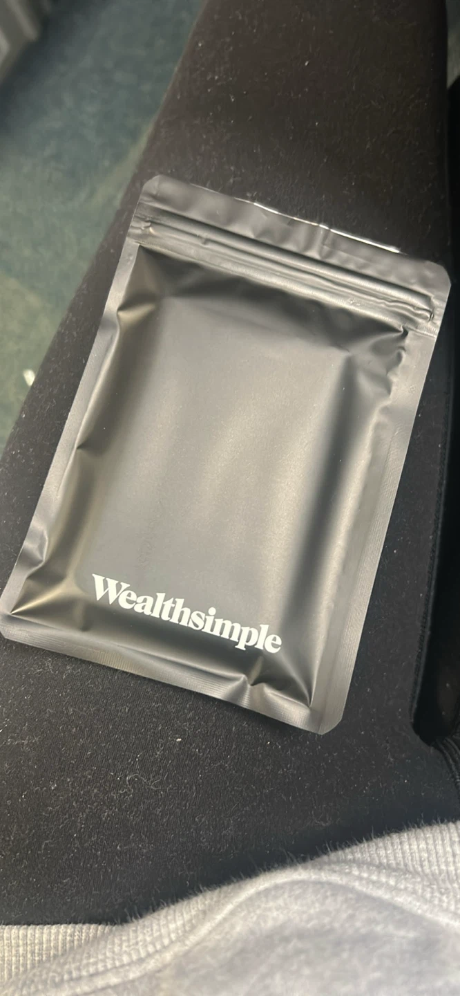 Wealthsimple Black Card Holder - photo 2