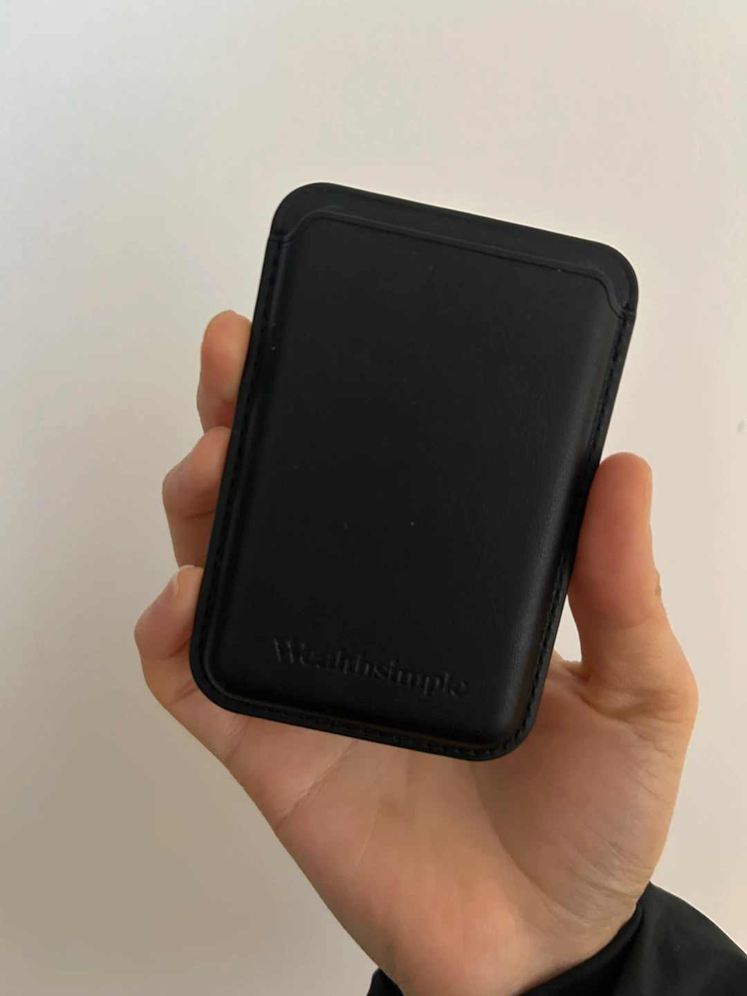 Wealthsimple Black Card Holder