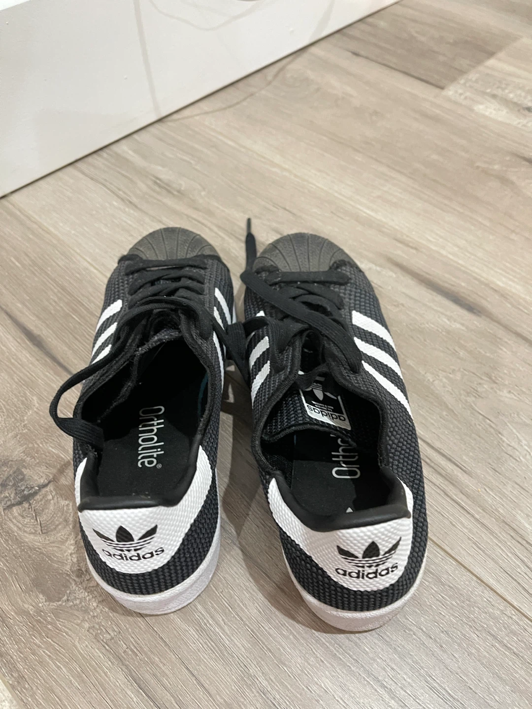Adidas Superstar Shoes Black White - photo 2