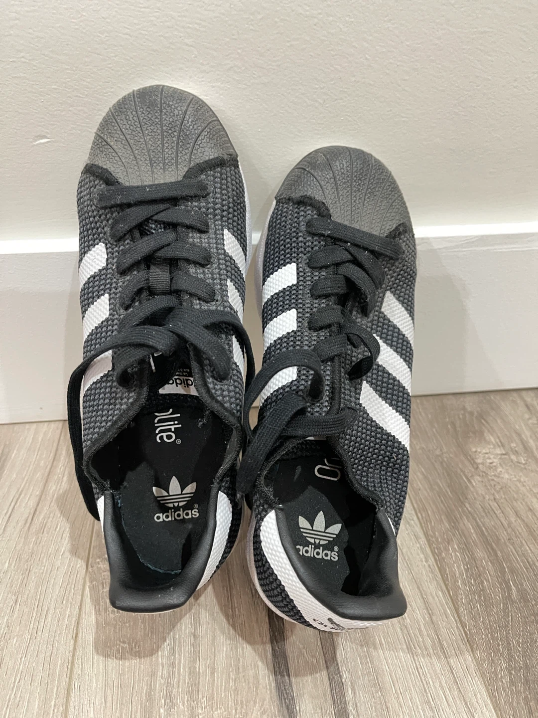 Adidas Superstar Shoes Black White