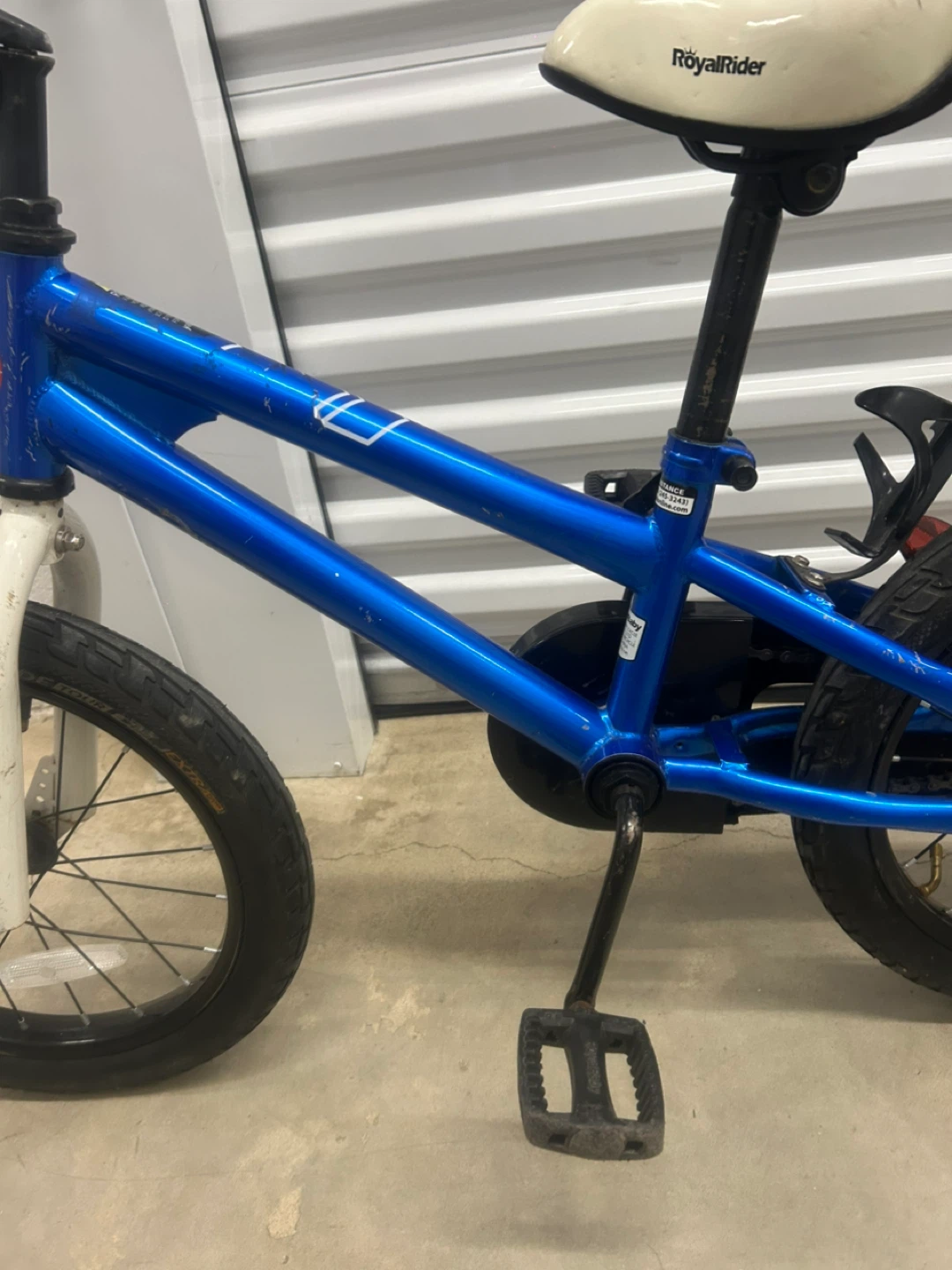 RoyalRider Blue Kids Bicycle - 16 inch - photo 2