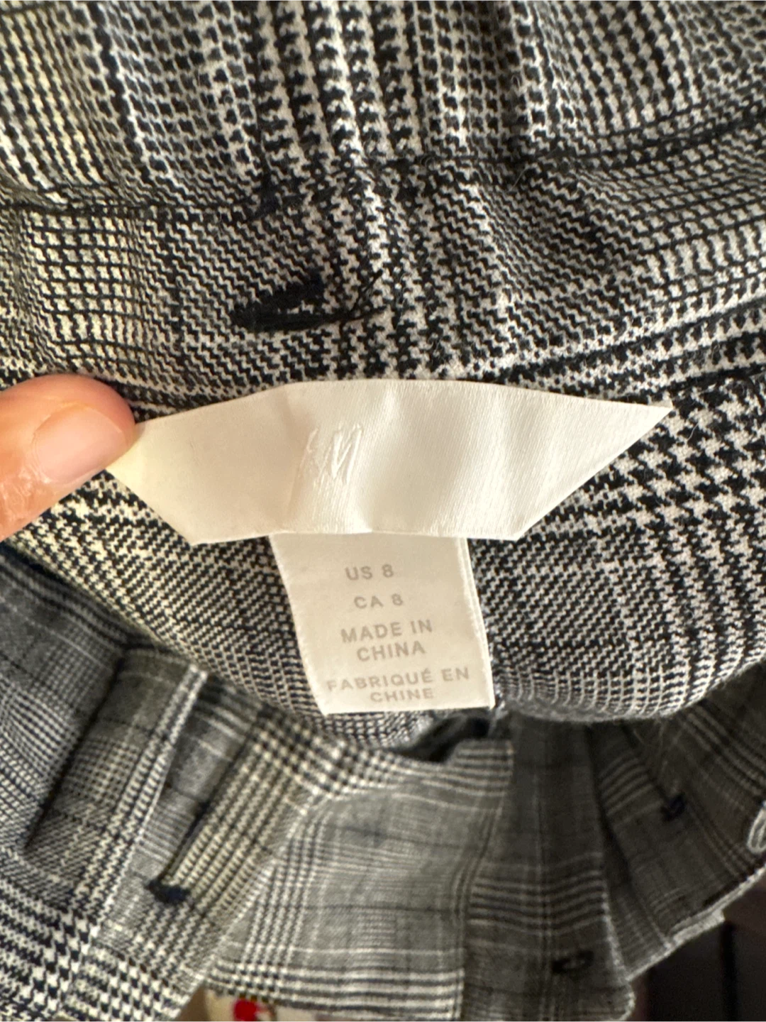 H&M Plaid Trousers - Women's Size 8 - photo 2