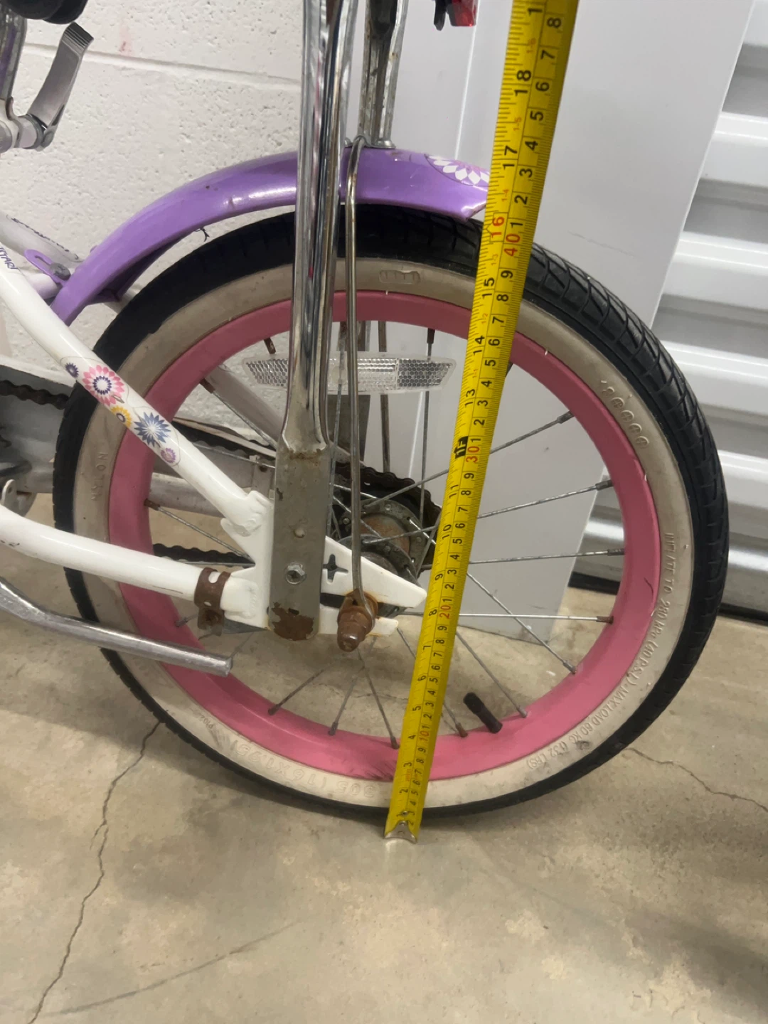 Kids Bicycle - Bloom - White & Purple - photo 4