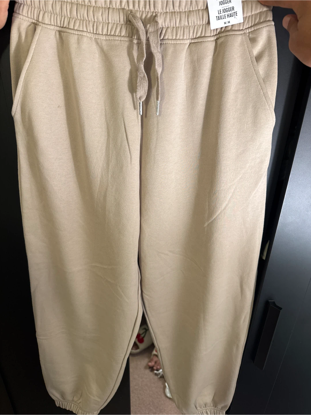 Tan Joggers - Size Medium