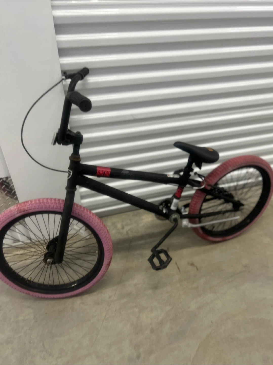 REDLINE BMX Bike with Pink Tires