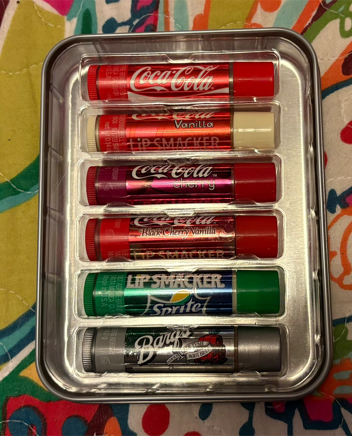 ✨✨Lip Smacker Coca-Cola & Sprite Flavoured Lip Balm Tin - photo 2