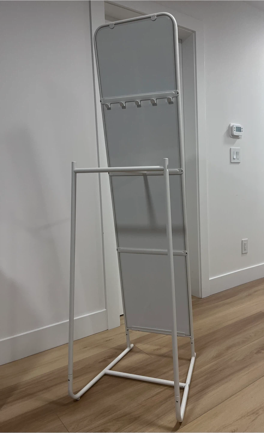 IKEA KNAPPER Standing Mirror White - photo 3