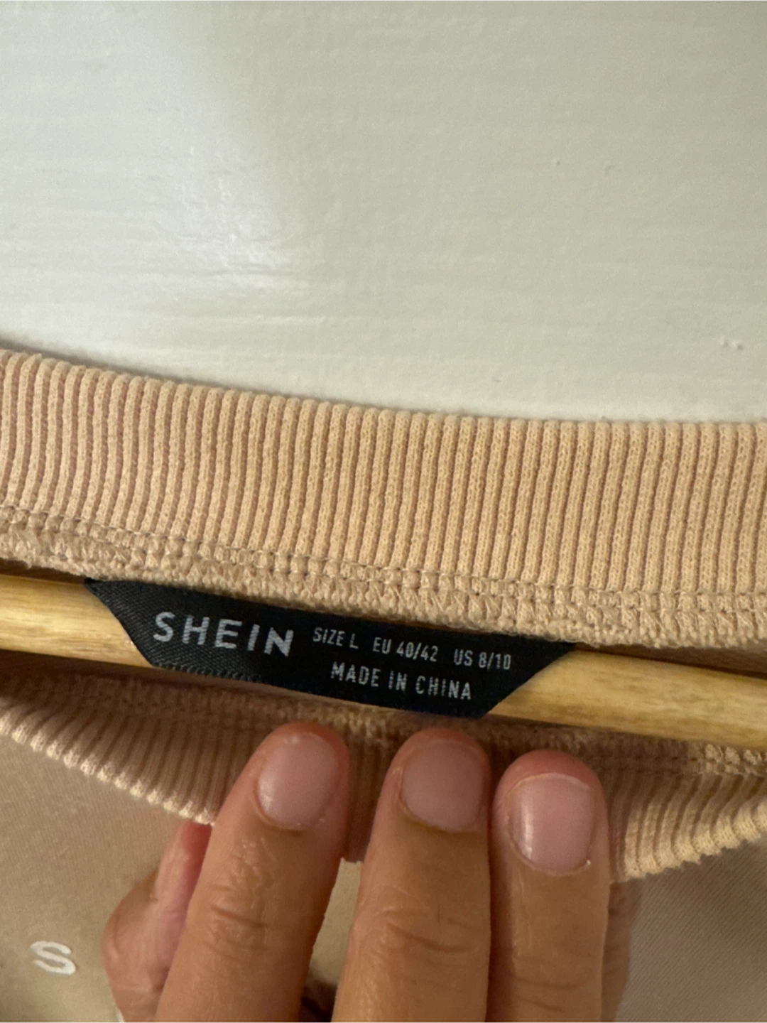 SHEIN "C'est La Vie Paris" Sweatshirt Dress - Size L - photo 2