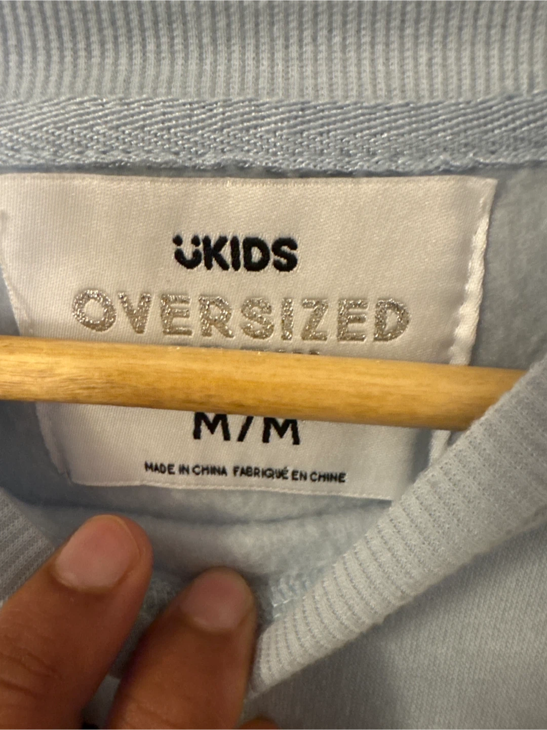U Kids Oversized "Puppy Play Time" Sweatshirt Size M - photo 2