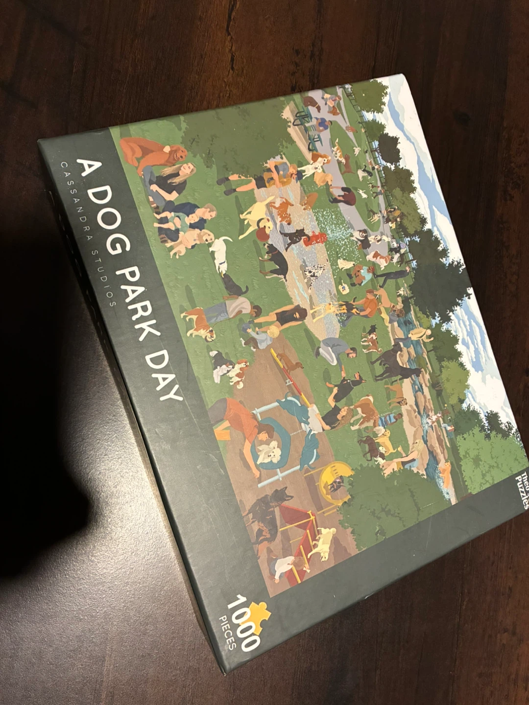 A Dog Park Day 1000 Piece Jigsaw Puzzle - photo 2