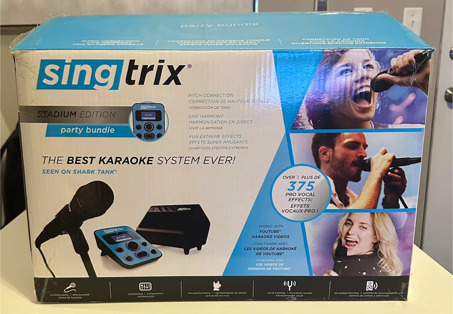 SingTrix Party Bundle Stadium Edition Karaoke System