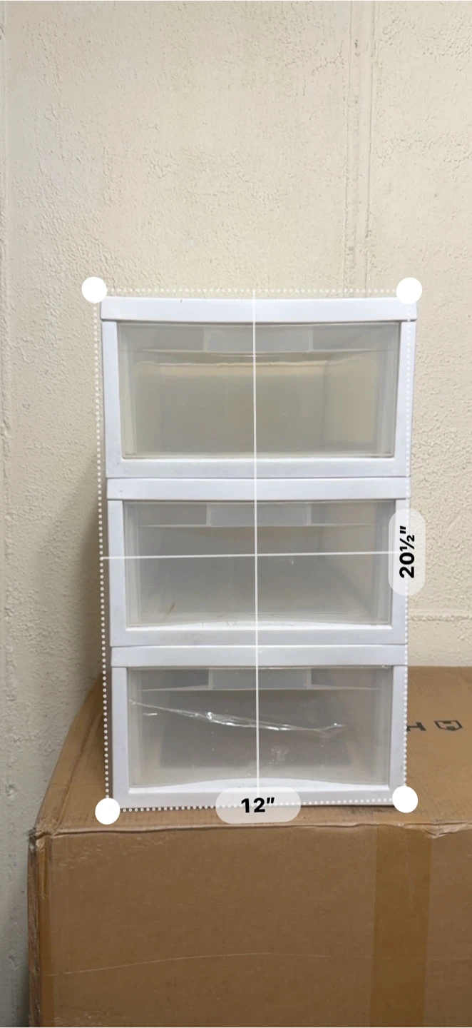 3-Drawer Storage Unit - photo 2