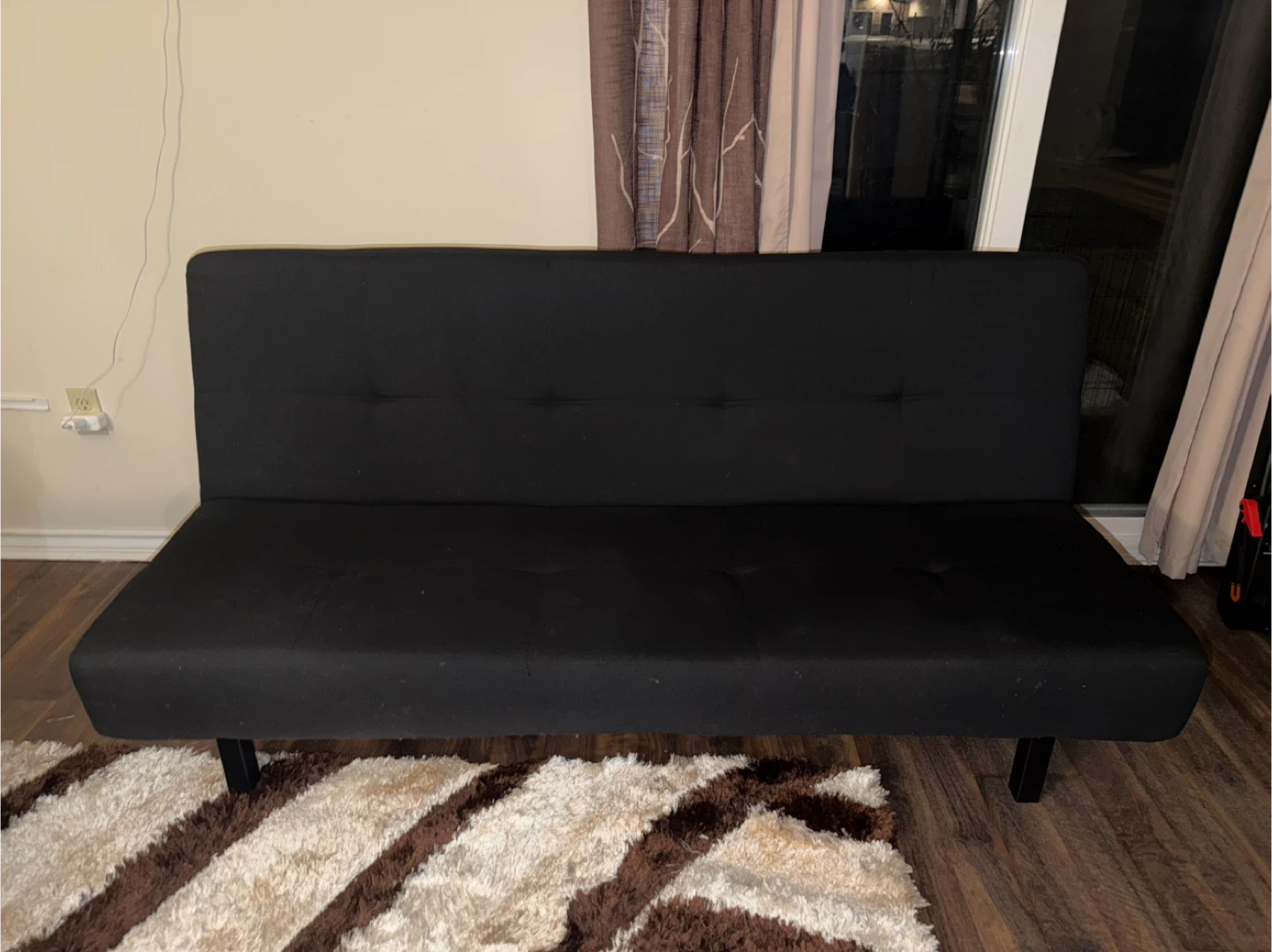 Black Futon Sofa Bed