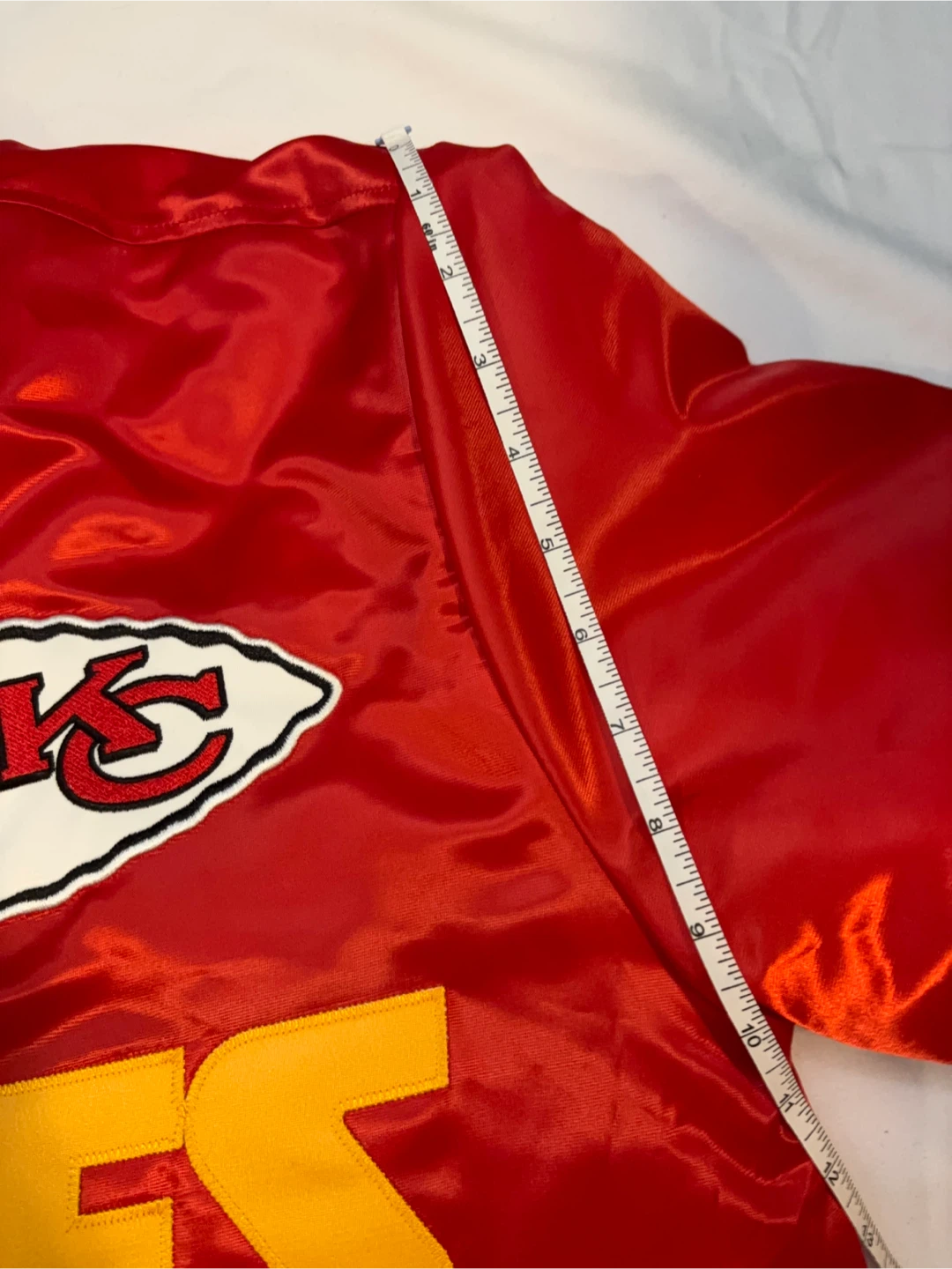 Kansas City Chiefs NFL Mitchell & Ness Bomber Jacket - photo 5