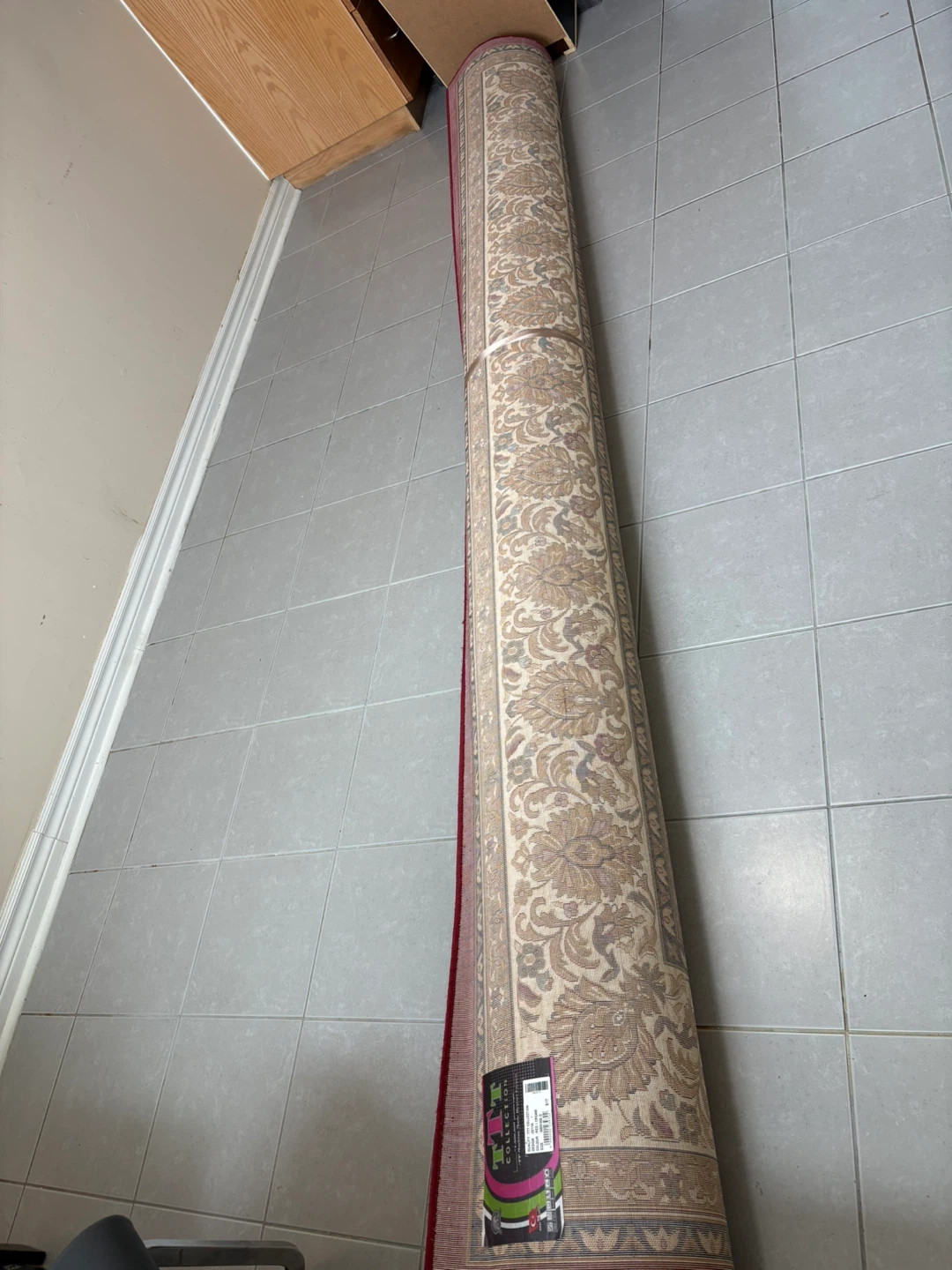 TTT Collection Oriental Rug - Red/Cream - 300x400