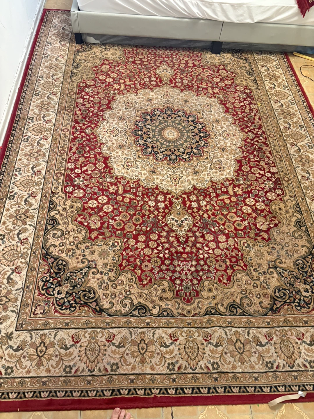TTT Collection Oriental Rug - Red/Cream - 300x400 - photo 4