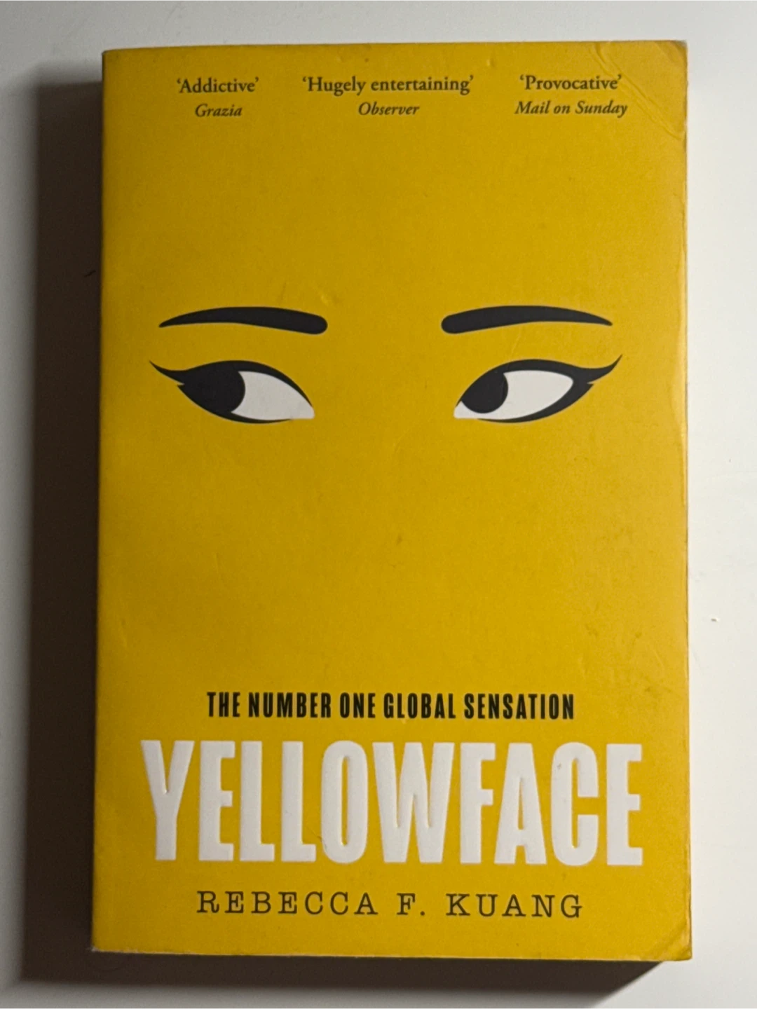 Yellowface by R.F. Kuang Contemporary Fiction/BookTok