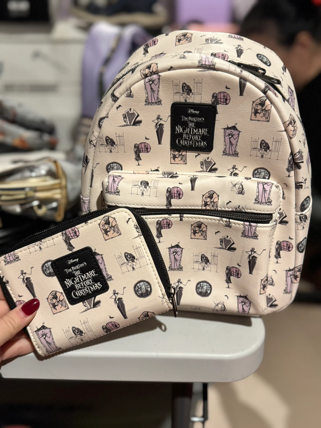 Disney The Nightmare Before Christmas Backpack & Wallet Set