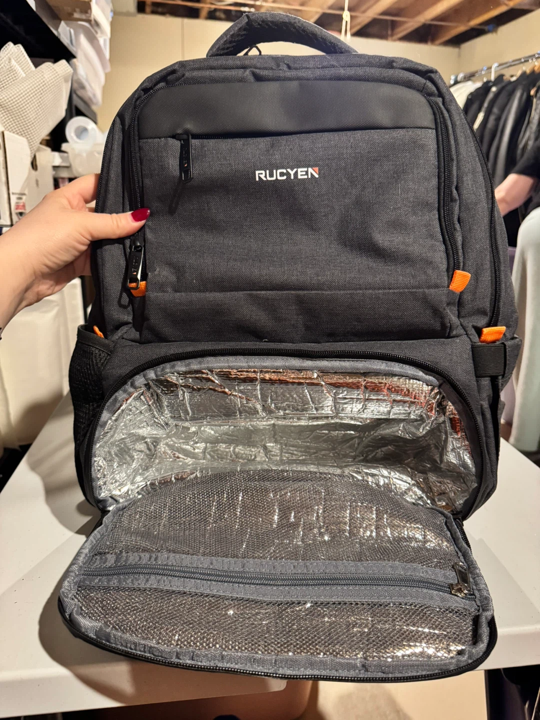 RUXYEN Insulated Backpack with USB Port - photo 2