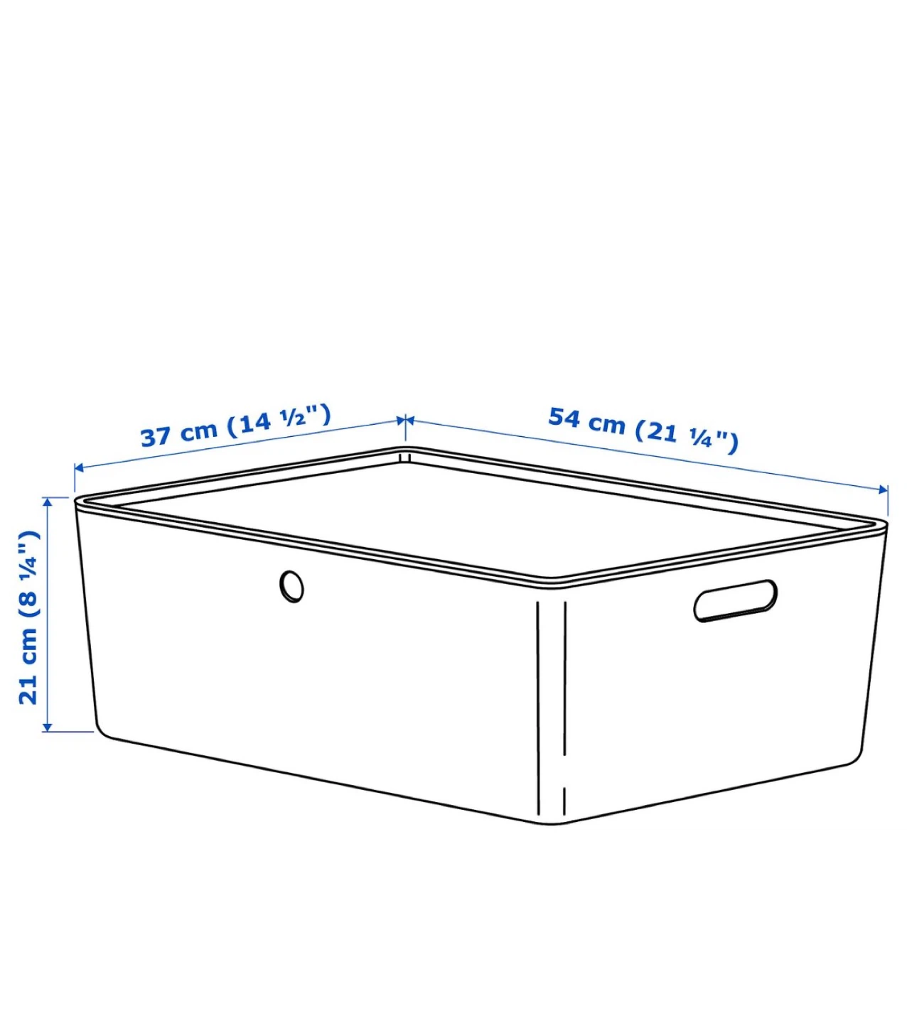 IKEA Storage Box with Lid - photo 2
