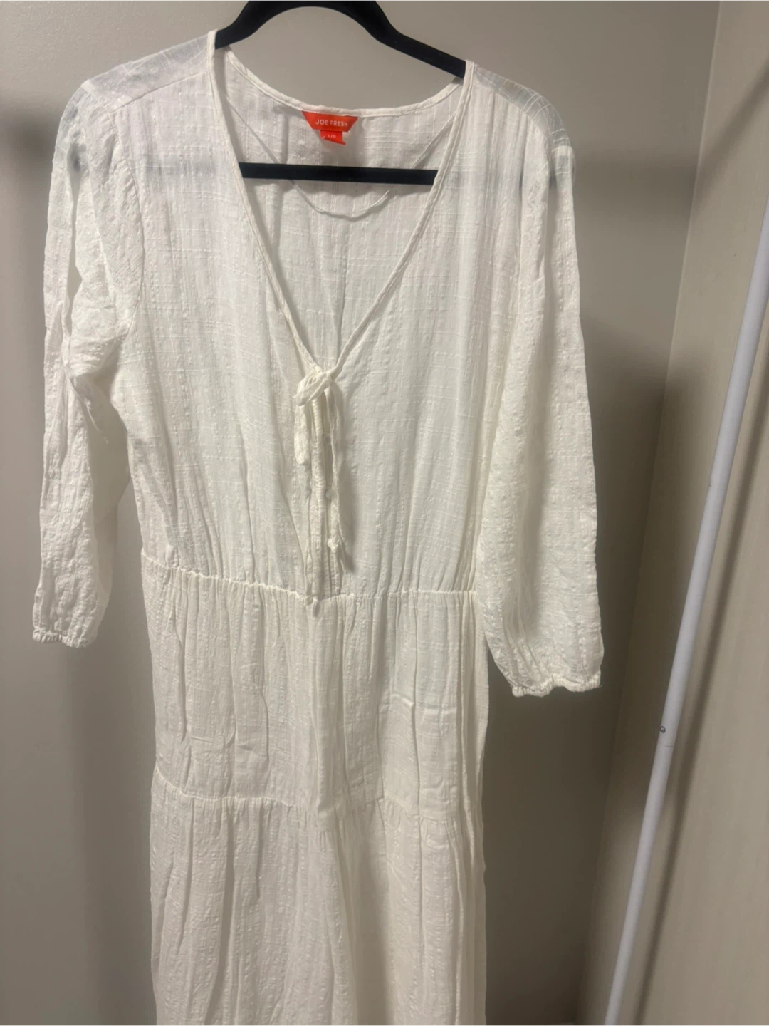 Robe blanche JOE FRESH