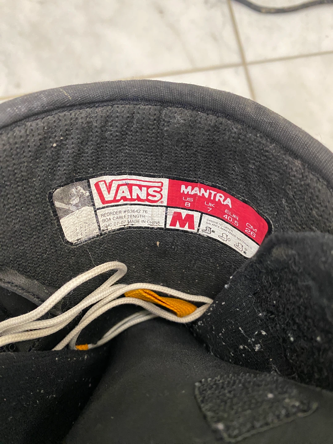 Vans Mantra Snowboard Boots Size 8 - photo 3