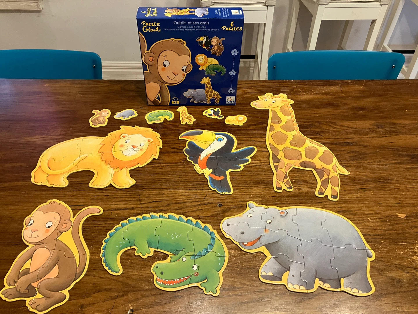 Animal puzzles