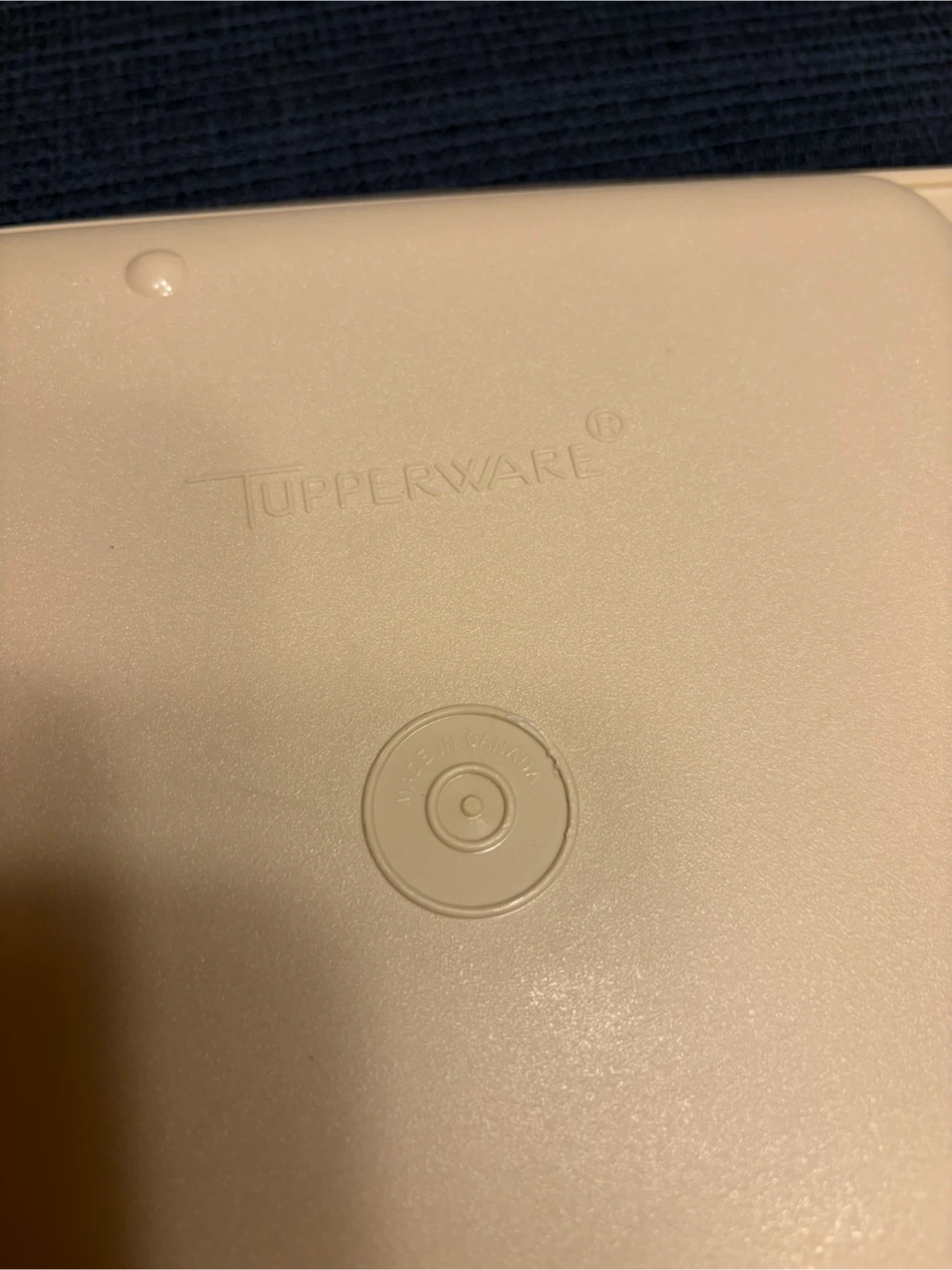 Vintage Tupperware Divided Tray