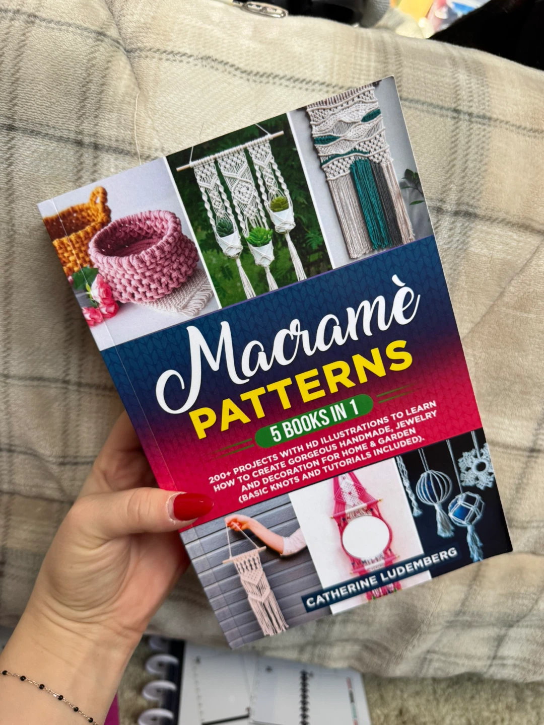 Macrame Patterns Book - 5 Books in 1