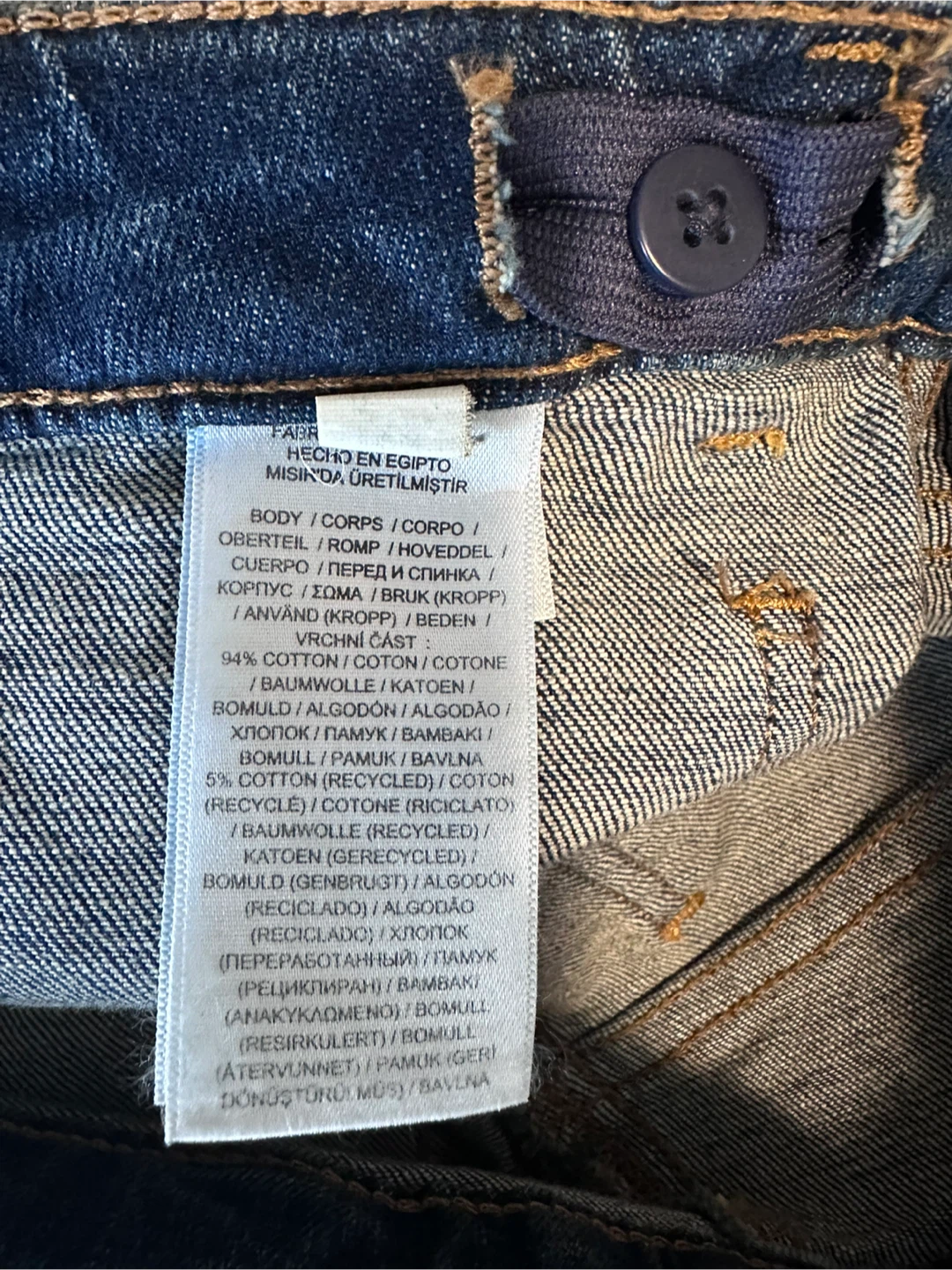 Polo Ralph Lauren Denim Jeans Girls Kids Size 10 - photo 5